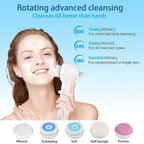 3 In 1 Electric Sonic Facial Blackhead Remover & Cleaner with Charging Stand