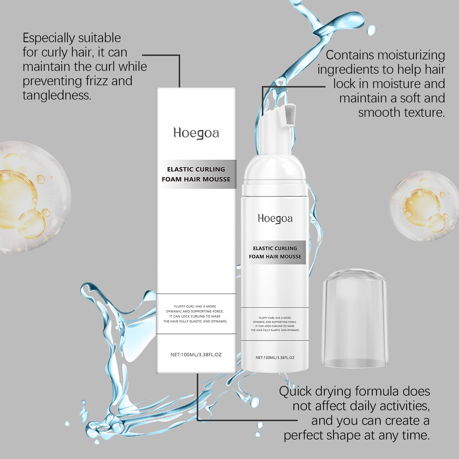 Hoegoa - Elastic Curling Mousse