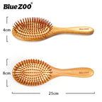 BlueZOO - Massage Air Cushion Bamboo Bristle Needle Brush