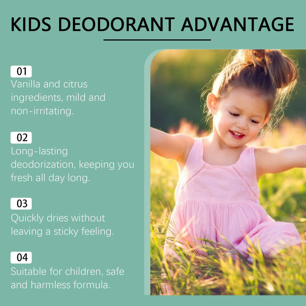 Wiieey - Kids Deodorant Mild & Soft Plant Based
