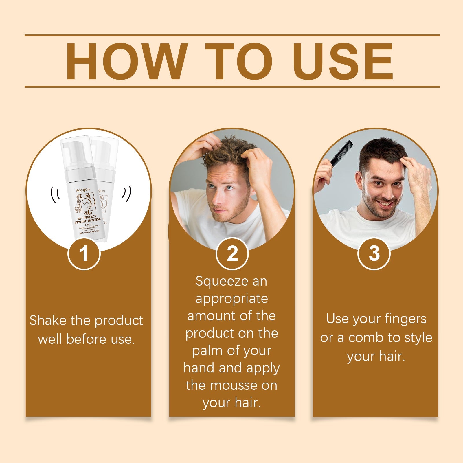 Hoegoa - Hair Styling Mousse