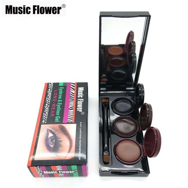 Music Flower - Eyebrow & Eyeliner Gel Palette
