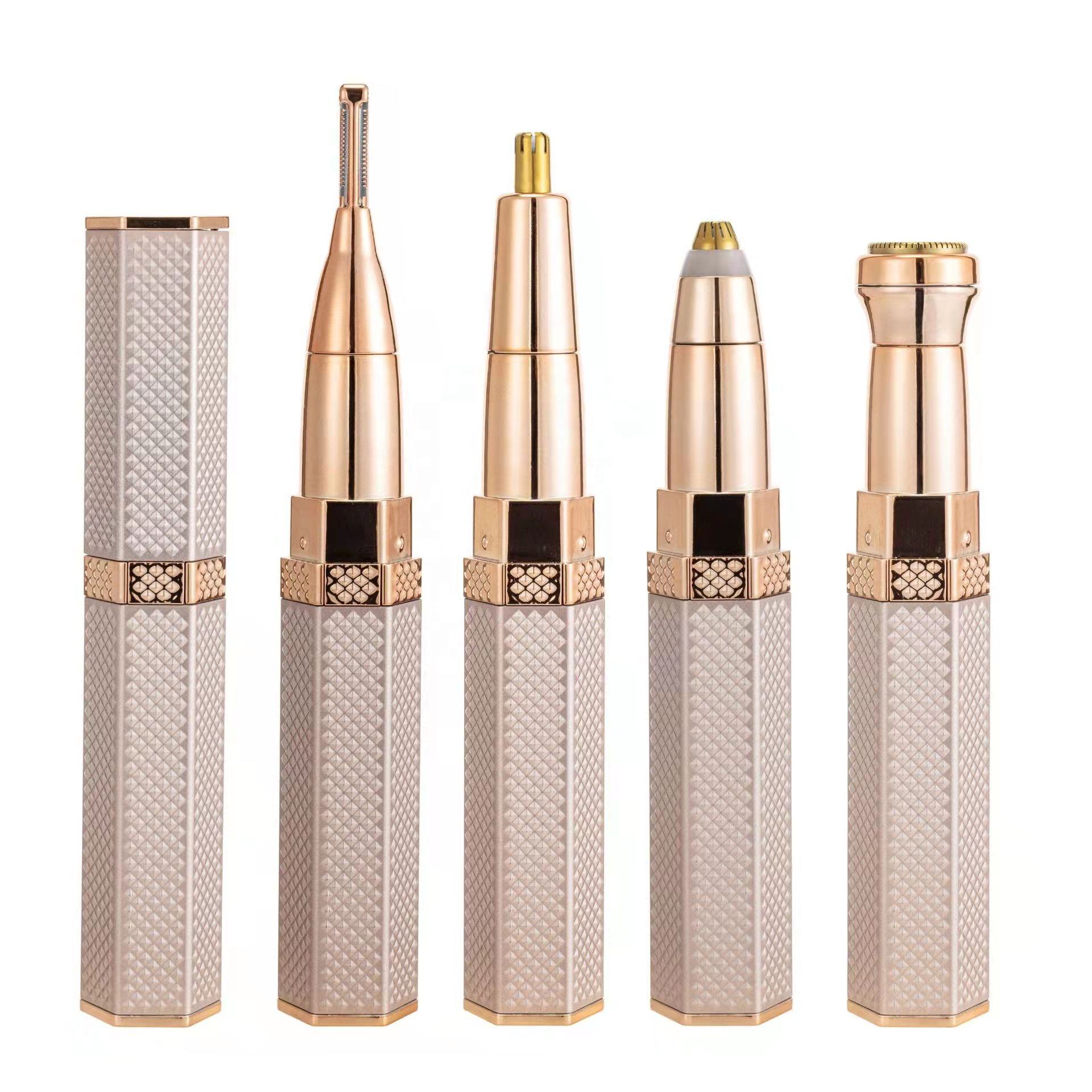 4-In-1 Lipstick Eyebrow Trimmer Multi-Function Rechargeable
