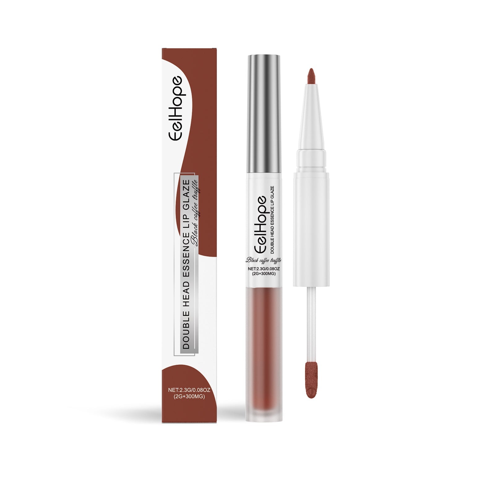 Eelhope - 2 In 1 Double Head Essence Lip Line & Lip Glaze Pen