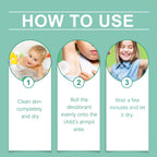 Wiieey - Kids Deodorant Mild & Soft Plant Based
