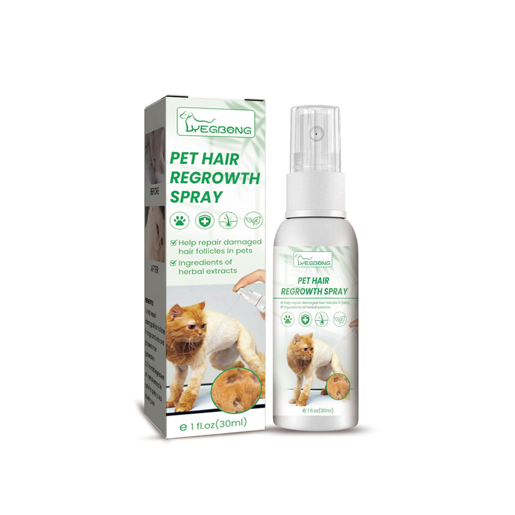 Yegbong - Pet Hair Regrowth Spray for Cats and Dogs