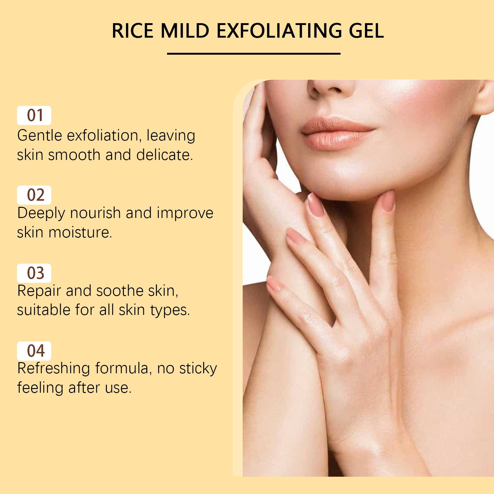 OceAura - Rice Mild Exfoliating Gel