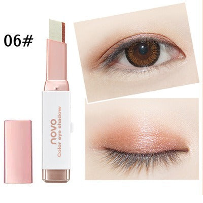 Novo - Color Eyeshadow Stereo Gradient Shimmer Double Color Cream Stick