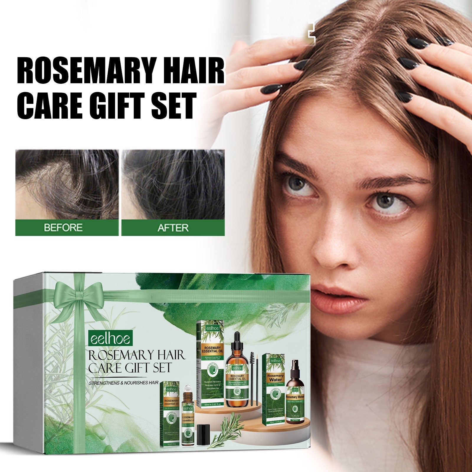 Eelhoe - Rosemary Hair Care Gift Set