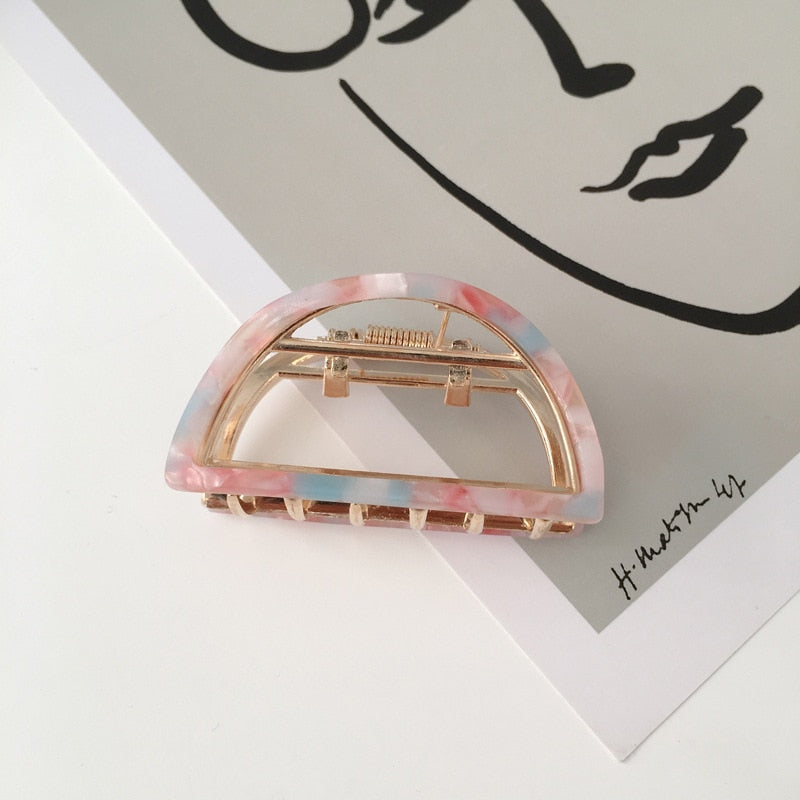 Chic Geometric - Metal Hair Clamps