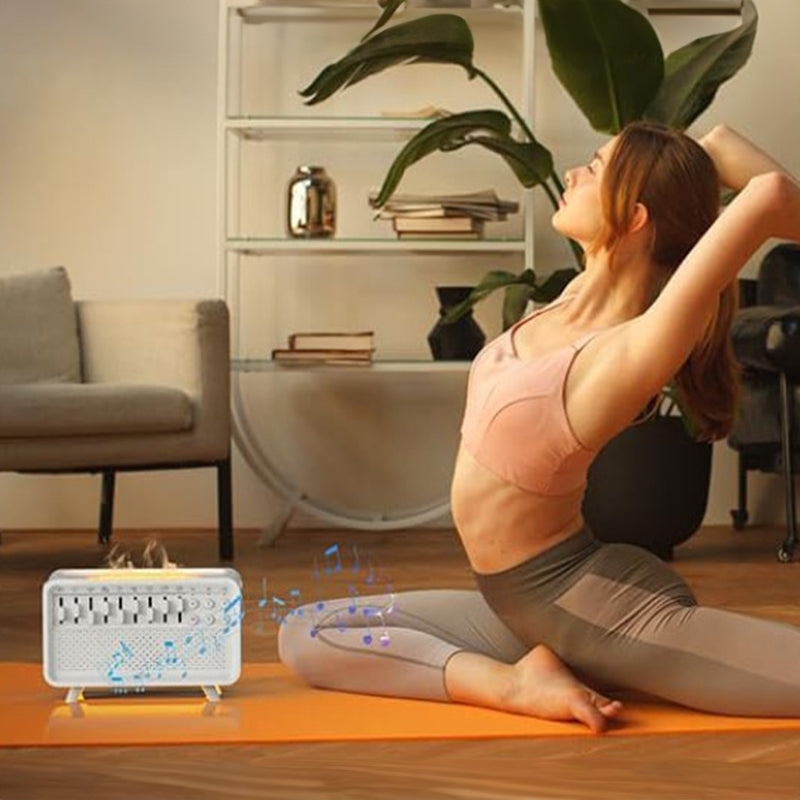 Radiohead - 8 Adjustable White Noise Aromatherapy Diffuser with Night Light, Bluetooth Speaker & Remote