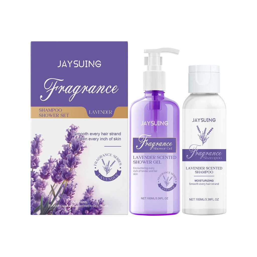 Jaysuing - Lavender Shampoo & Shower Gel Set