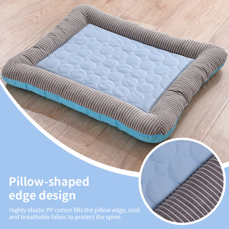 Cooling Pet Mats - Dogs & Cats Ice Silk, Breathable Soft Summer Pads