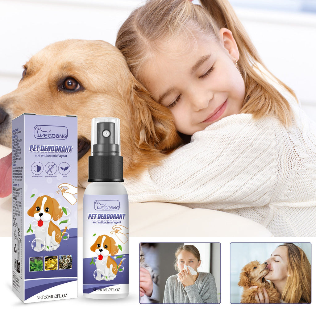 Yegbong - Pet Deodorant And Antibacterial Agent For Cats and Dogs
