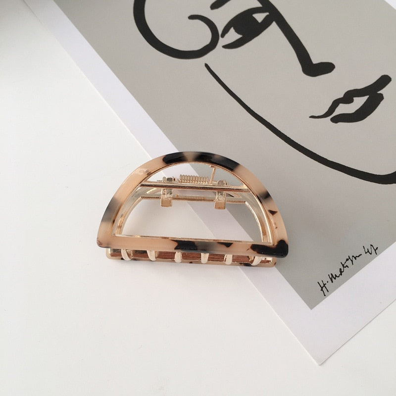 Chic Geometric - Metal Hair Clamps