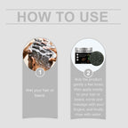 East Moon - Men's Bamboo Charcoal Black Solid Hair Soap