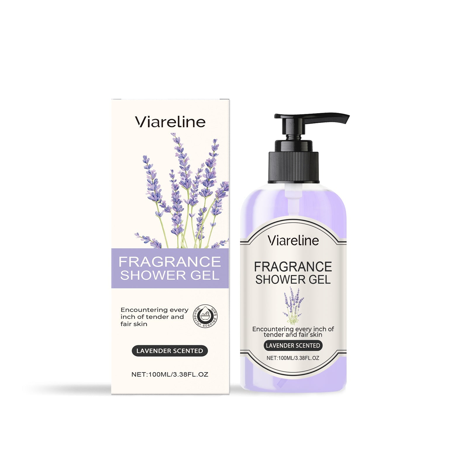 Viareline - Lavender Shower Gel