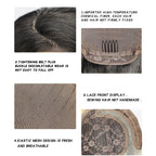 Jet Black - Bob Lace Syntheic Wig Headband