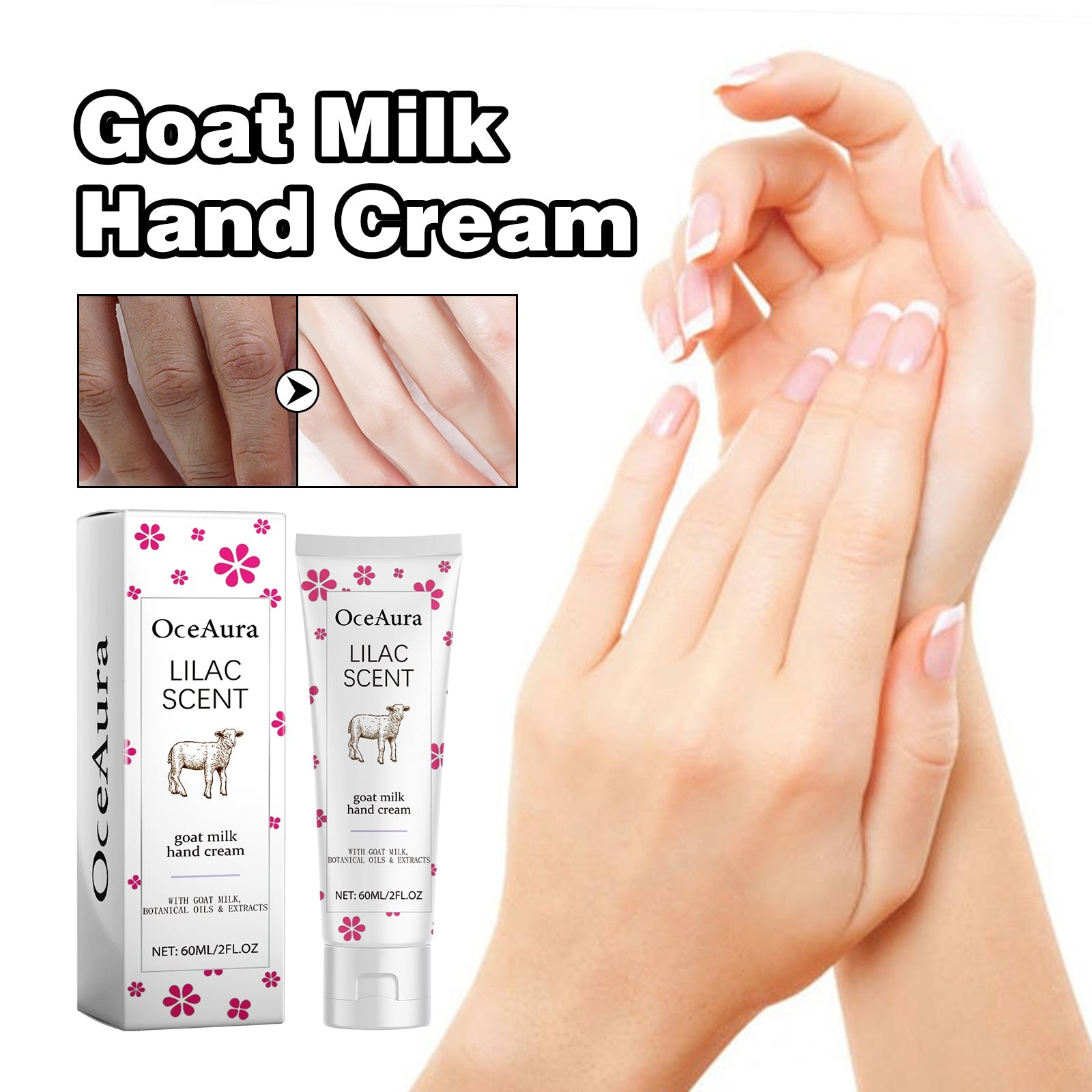 OceAura - Goat Milk Hand Cream