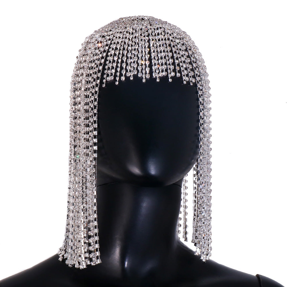 Egyptian - Flowing Stage Hair Chain Rhinestone