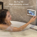 Shower Phone Box Upgrade -  Waterproof Phone Box Wall Mounted  With Hooks Self-Adhesive