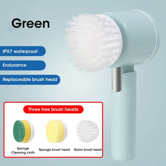 Bathroom Spin Scrubber - Electric Spin Scrubber Bathroom Cleaning Power Brush