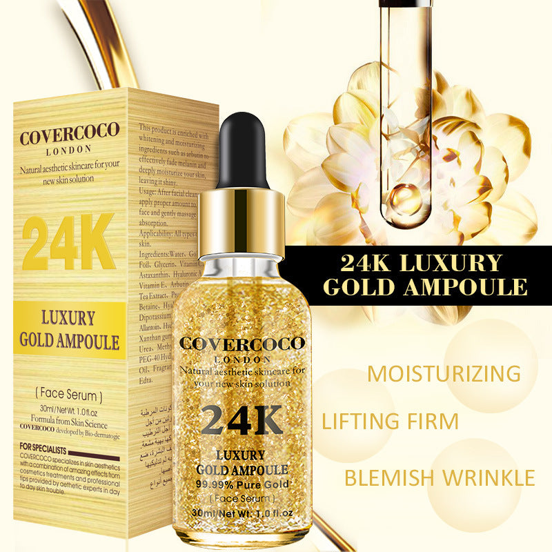 CoverCoco London - 24K Luxury Gold Ampoule Face Serum