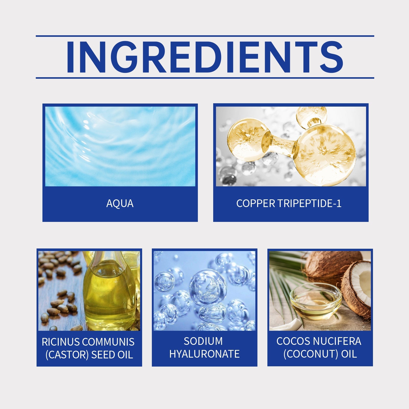 Eelhoe - Blue Copper Peptide Hair Care Oil