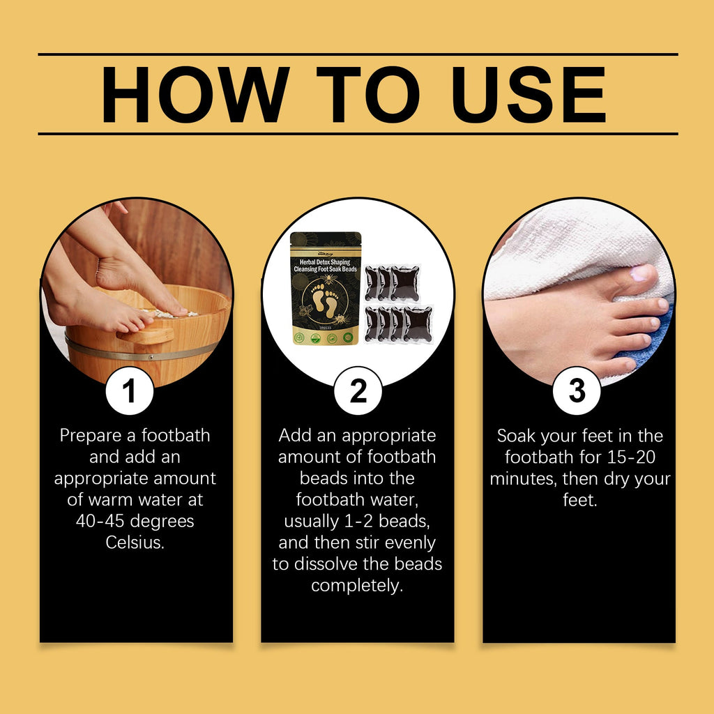 South Moon - Herbal Detox, Shaping, Cleansing Foot Soak Beads