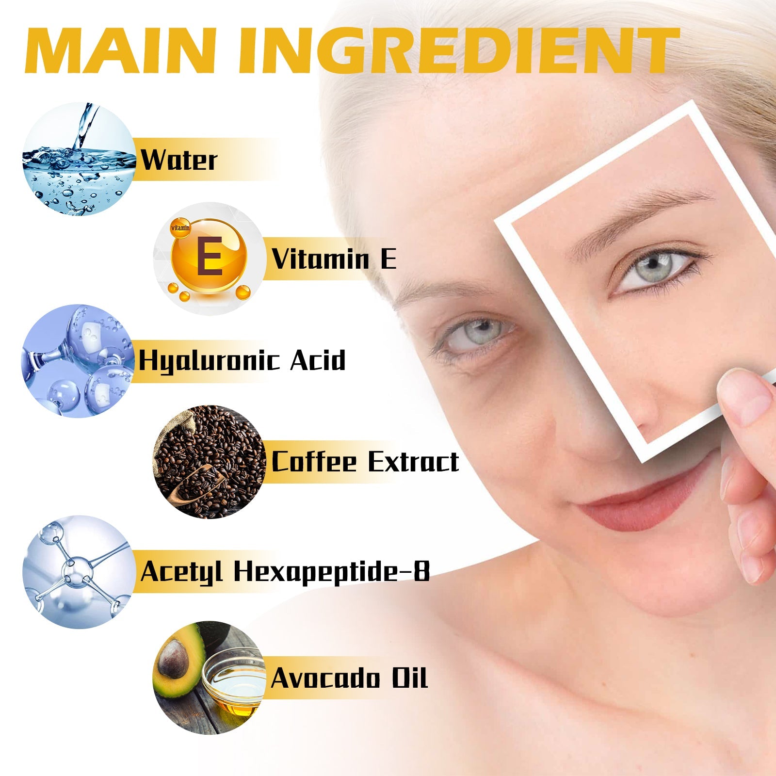 Ouhoe - Vitamin E Eye Gel