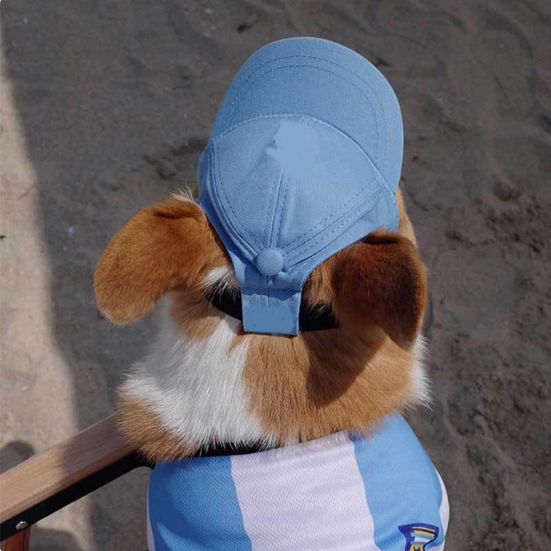 Dog Hat - Adjustable Dog Hat with Ear Holes