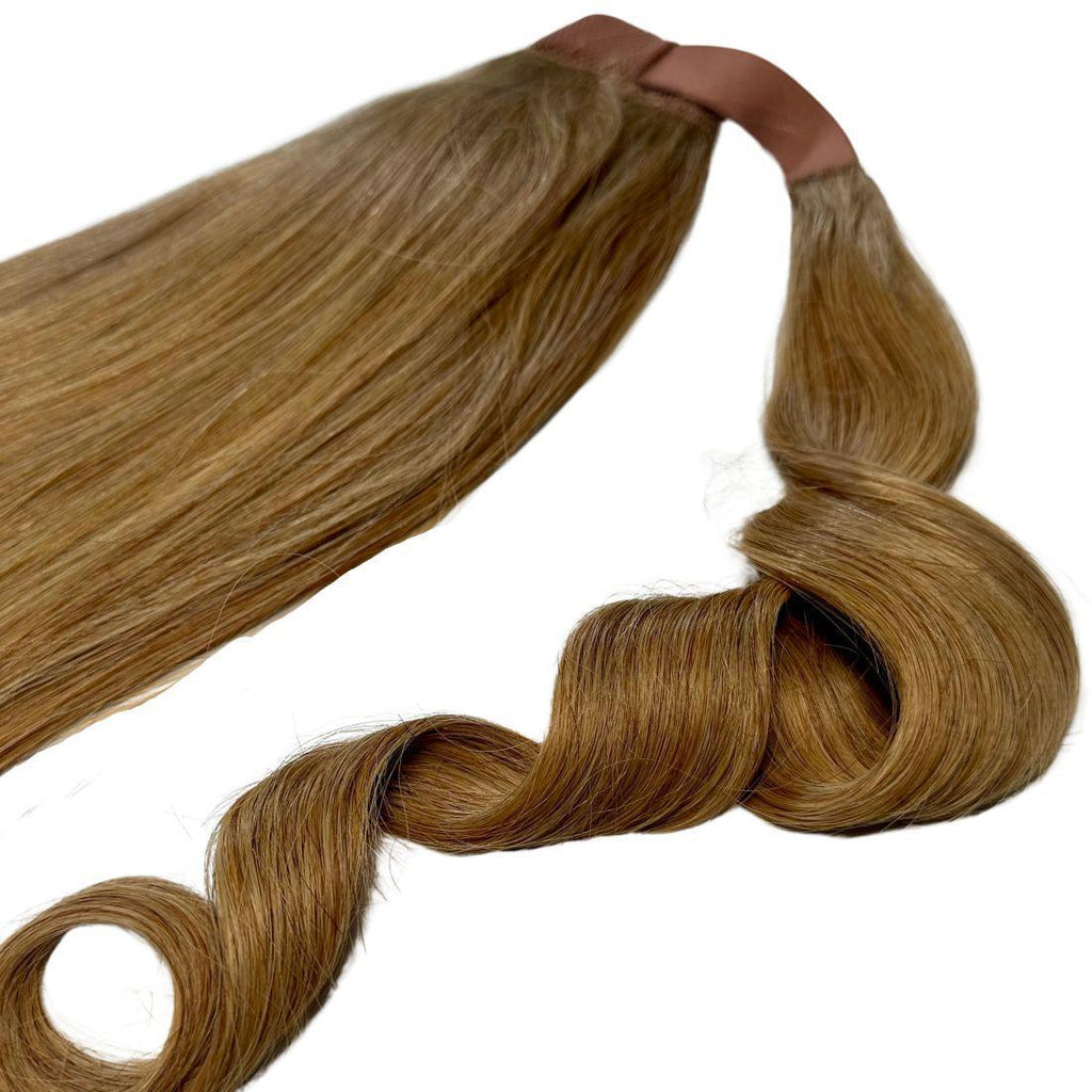 Private Label - Honey Blonde 100% Human Hair Ponytail Extension