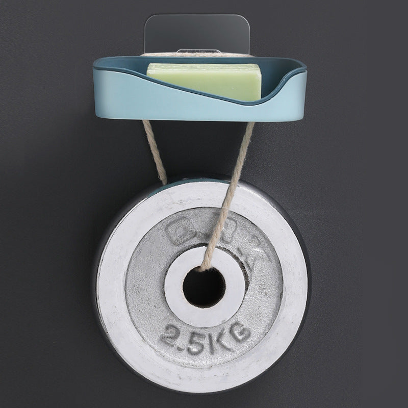 Contrast Color Drain Double Layer Soap Box