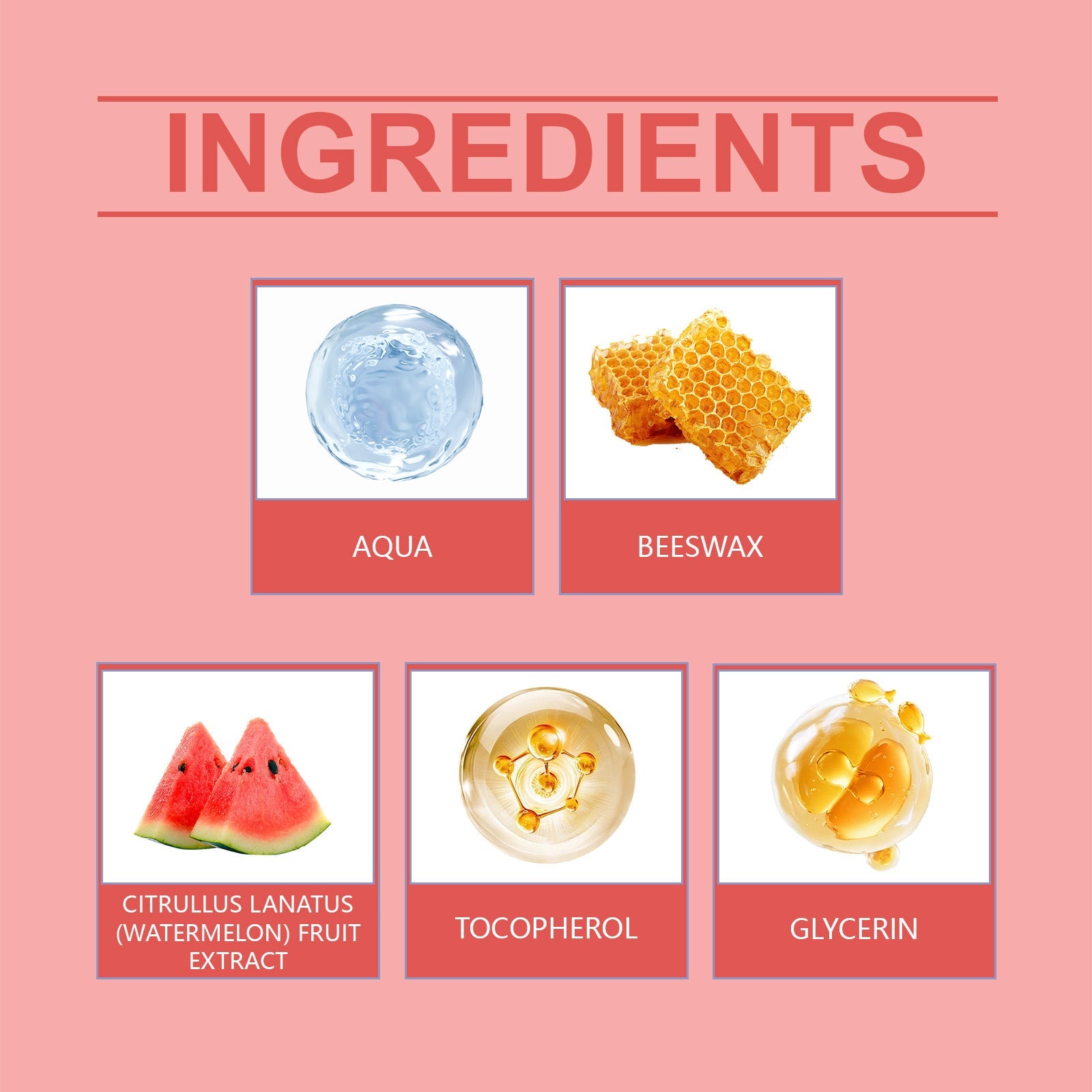 Hoygi - Watermelon Lip Mask