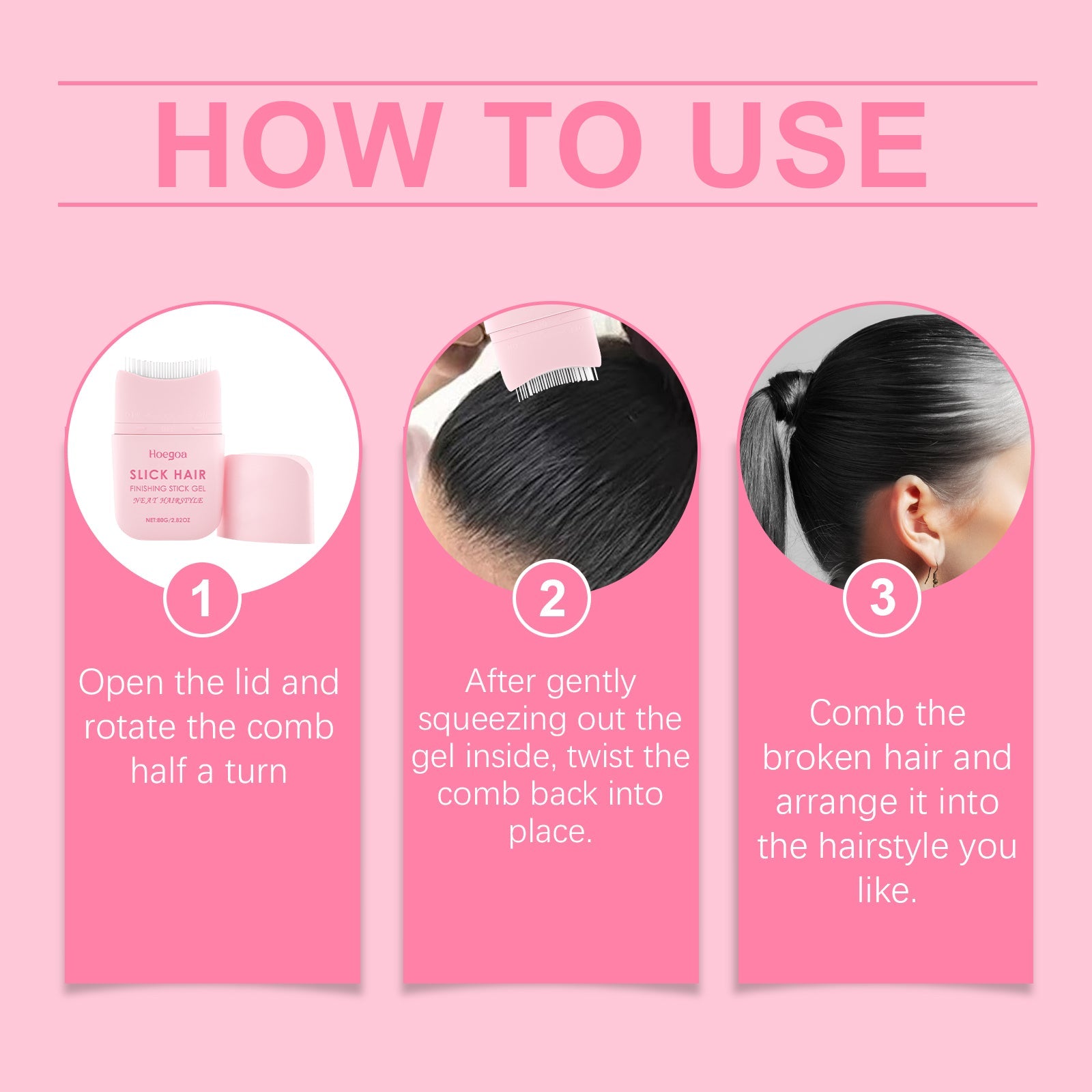 Hoegoa - Slick Hair Finishing Stick Gel