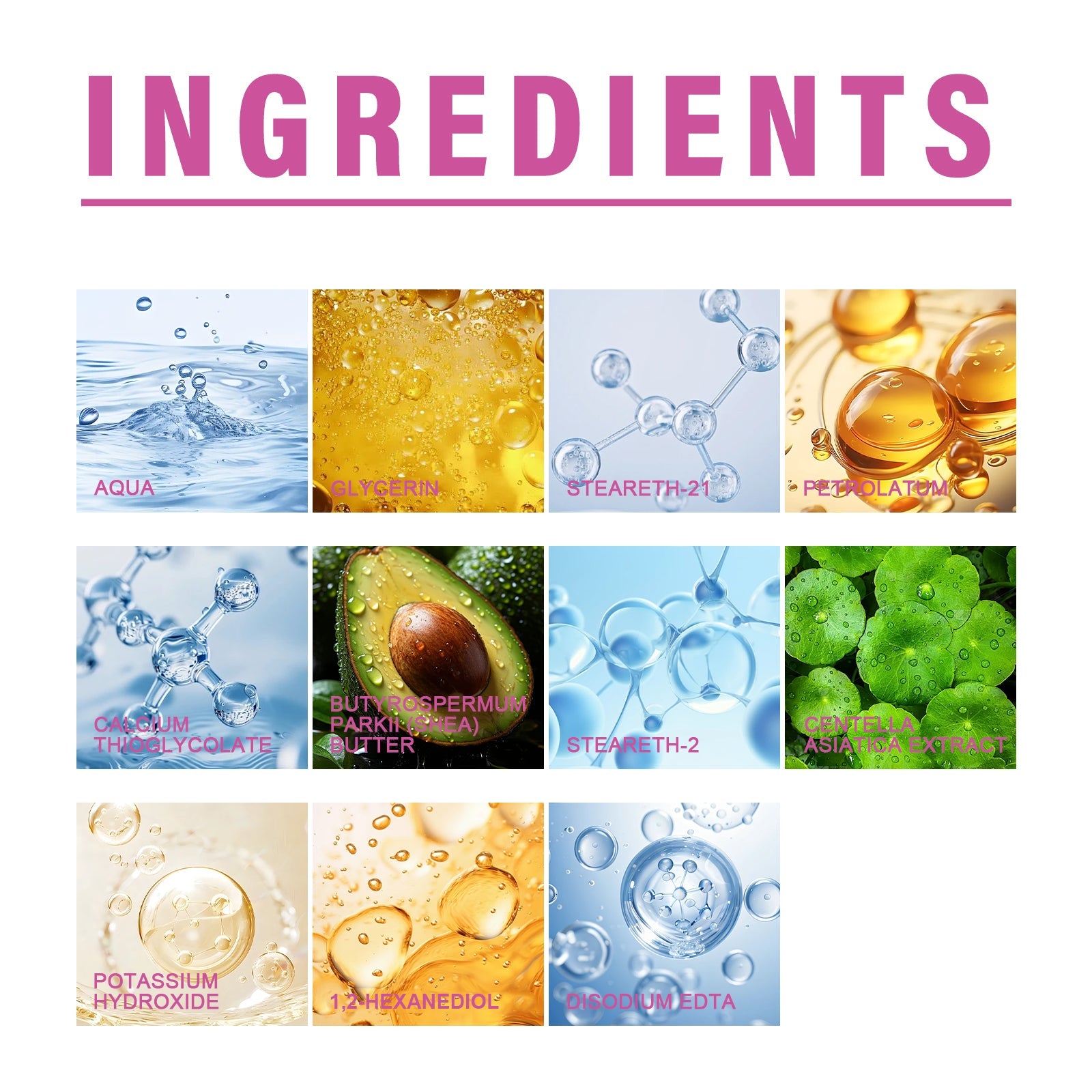 OceAura - Men & Women’s Hair Removal Cream