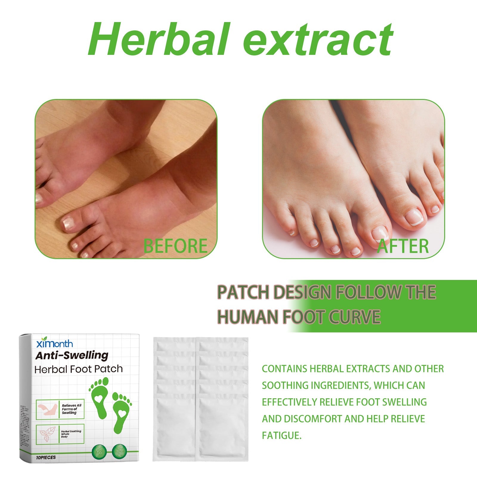 XiMonth - Herbal Foot Patch