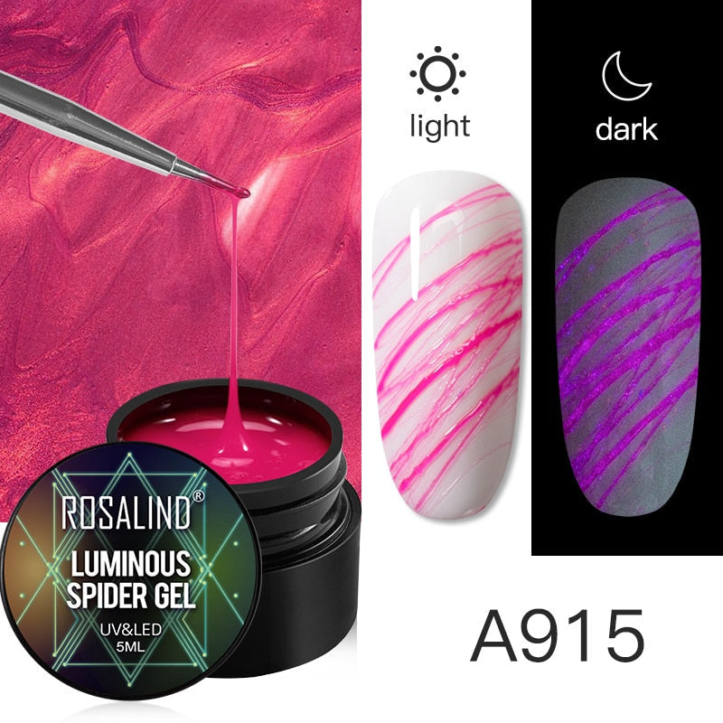 ROSALIND - UV Spider Line Nail Art