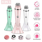 4 IN 1 Electric Face Deep Cleansing Brush Waterproof