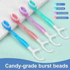 Max Fresh On The Go Kit - Toothbrush, Pick, Toothpaste, Tongue Scraper (26pc)