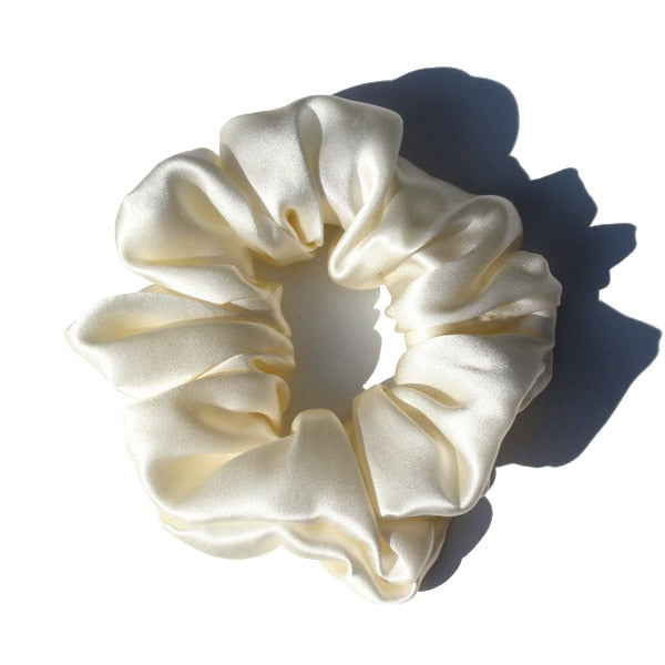 Pure Silk - Large Silk Scrunchies