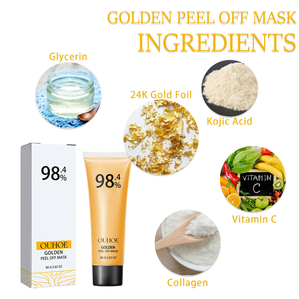 Ouhoe - 24k Gold Peel Mask