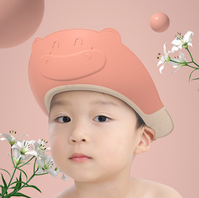 Kids Water Hat - Adjustable Infant Child and Toddler Waterproof Shower Hat