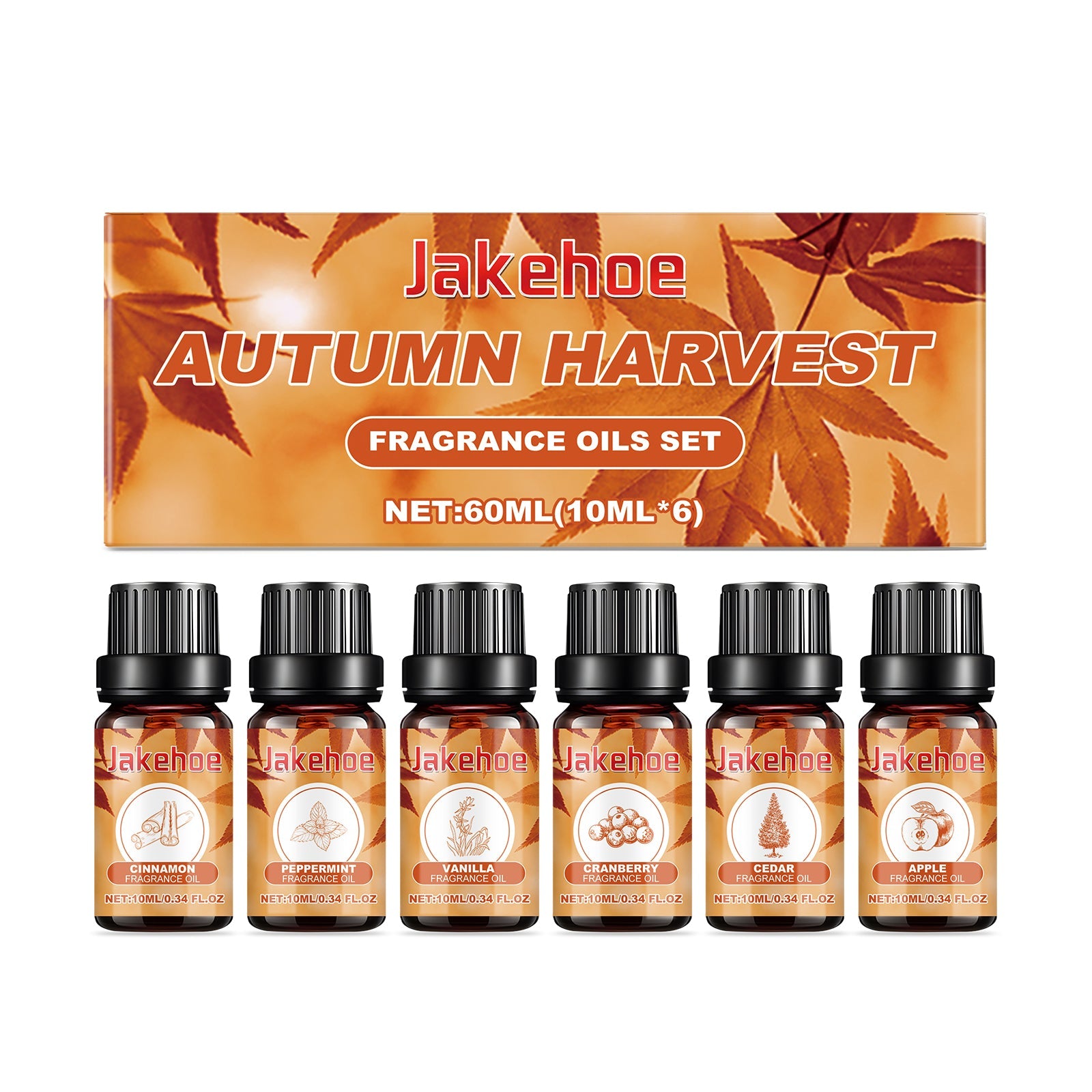 Jakehoe - Autumn Harvet Essential Oils for Aromatherapy