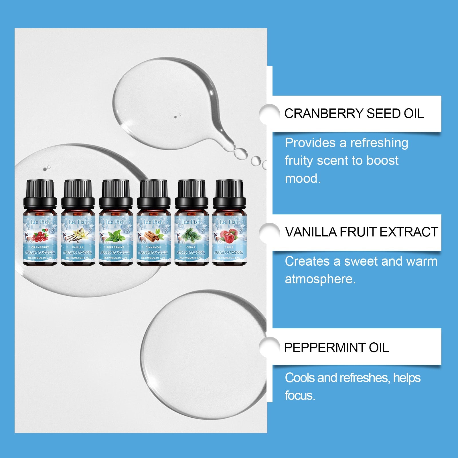 Jue Fish - Winter Fairyland Essential Oils for Aromatherapy