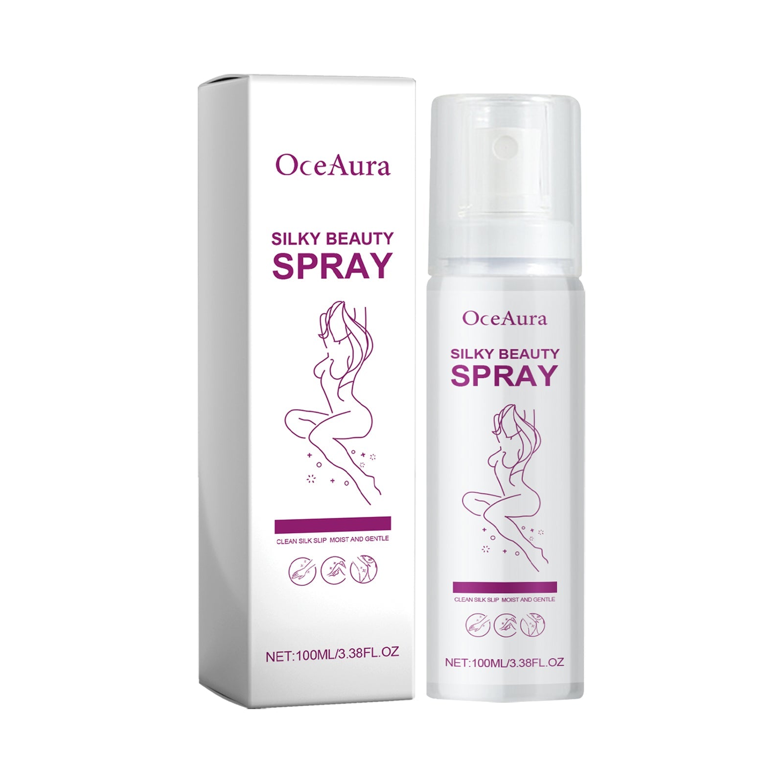 OceAura - Silky Beauty Hair Spray Shaving Cream