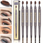 CmaaDu - 2 In 1 Eyebrow Pencil & Brush