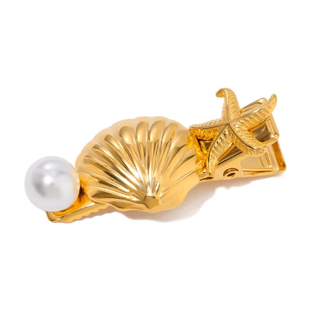 Shells - Stainless Steel Hair Clip