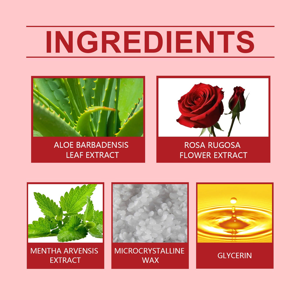 Ouhoe - Rose Facial Hair Wax Strips