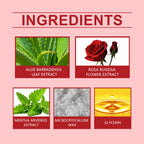 Ouhoe - Rose Facial Hair Wax Strips